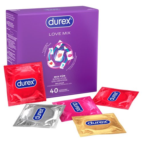Durex, Durex - Love Mix Kondome - Samt - 40 Stück