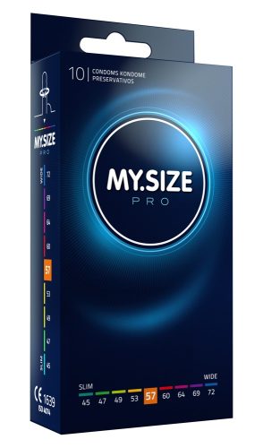 MySize PRO, MySize PRO - MY.SIZE PRO 57 10er, 10 Stück, Transparent