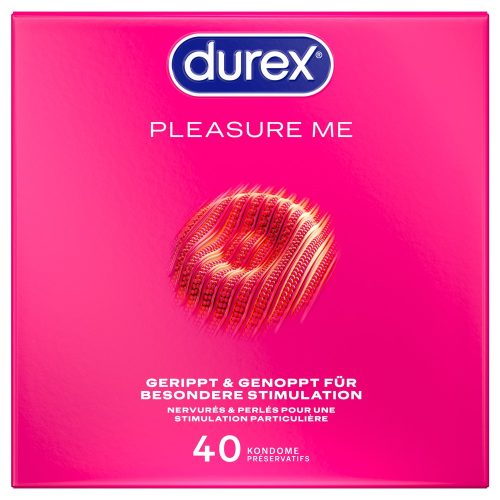 Durex, Durex - Pleasure Me Genoppte Kondome - 40 Stück