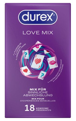 Durex, Durex - Love Mix - Samt - 18 Stück