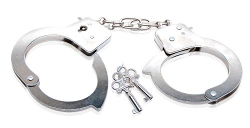Handschellen ?Beginner?s Metal Cuffs?, mit Sicherheitsbügel