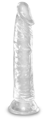 Naturdildo ?8?-Cock Clear? mit Saugfuß