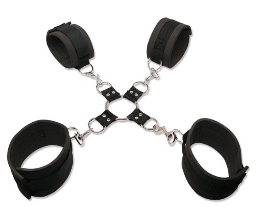 Fessel-Kreuz ?Extreme Hogtie-Kit?, gepolstert