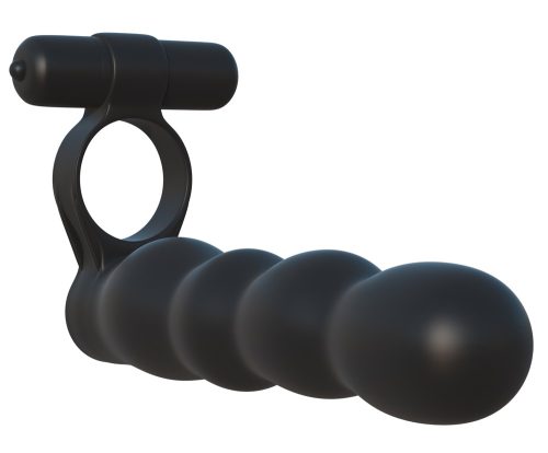 Vibro-Penisring ?Posable Partner Double Penetrator? mit Dildo