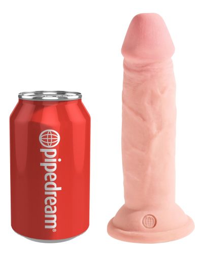 King-Cock, King-Cock Triple Density Cock Realistic Dildo[Nude-15-cm], 15 cm - Amorana