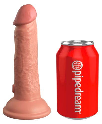 Naturdildo ?6? Dual Density Silicone Cock? mit extra starkem Saugfuß