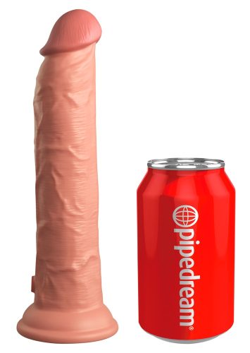 Naturdildo ?9? Dual Density Silicone Cock? mit extra starkem Saugfuß