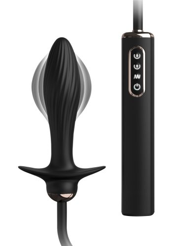 Analvibrator ?Auto-Throb Inflatable Vibrating Plug? zum Aufpumpen