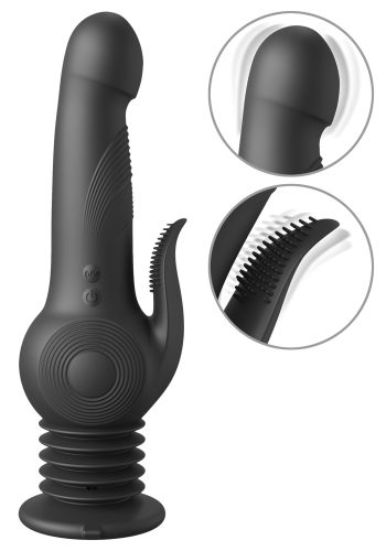 Vibrator ?Pogo Thruster? mit federndem Saugfuß