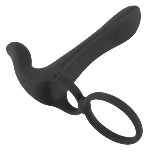Paarvibrator ?Couple's Vibrator? mit Penis-/Hodenring und Klitorisstimulator