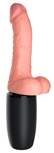 King-Cock, King Cock Ultra Realistischer Wärmender Vibrator mit Stossfunktion