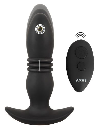 Vibro-Analplug ?RC Thrusting Massager? mit Fernbedienung