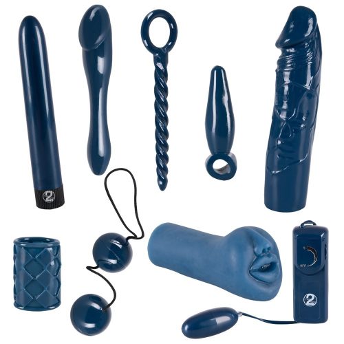 9-teiliges Sextoyset ?Midnight Blue Set?