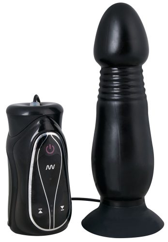 Analplug ?Anal Pusher? mit Stoßfunktion und Vibration