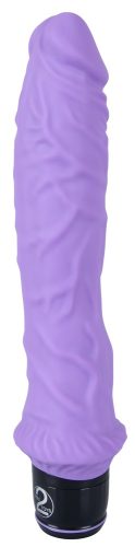 Vibrator ?Vibra Lotus Realistic?, 25 cm, mit 7 Vibrationsstufen, stark geädert