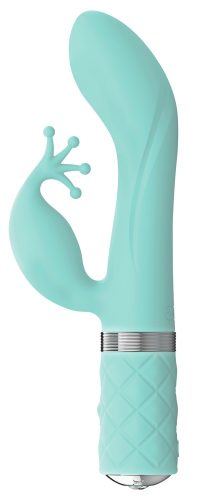 Rabbitvibrator ?Kinky Luxurious Dual Massager? mit Swarovski®-Kristall