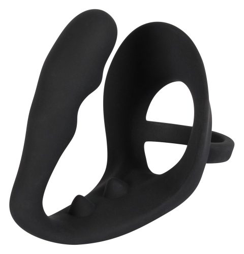 Penis-/Hodenring ?Ring & plug? mit Analplug