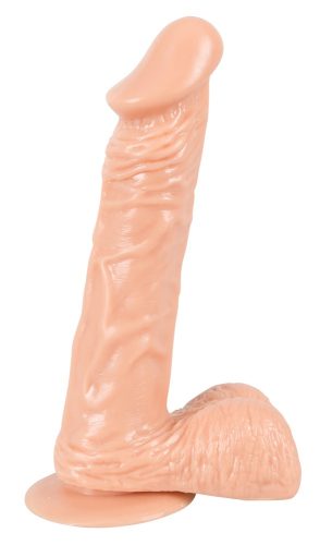 Naturdildo ?European Lover?, 22,5 cm mit Saugfuß aus TPE
