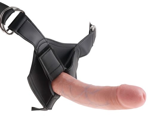 King-Cock, King Cock Strap On Harness Kit mit Realistischem Dildo