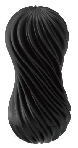 TENGA, Tenga Flex Manual Masturbator[Black], Schwarz - Amorana