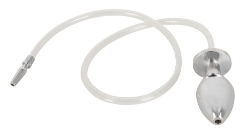 Penis- und Analplug mit Verbindungsschlauch ?P*** to A**?