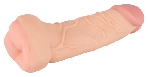 Penishülle ?2in1 Extension + Masturbator?, 21 cm lang, 13 cm tief