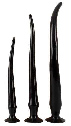 3-teiliges Analplug-Set ?Super Long Flexible Butt Plug Set?, verschiedene Extra-Längen und Gewichte