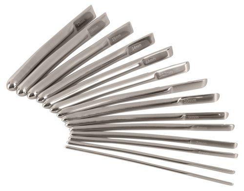 ?14-Piece Dilator Set?, verschiedene Ø und Gewichte sortiert in edlem Etui