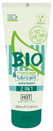 HOT, Hot Bio wasserbasierendes Bio-Gleitgel 2in1 (50ml)
