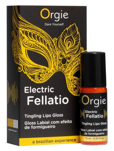 Orgie, Orgie - Electric Fellatio Lipgloss - Gelb - 10ml