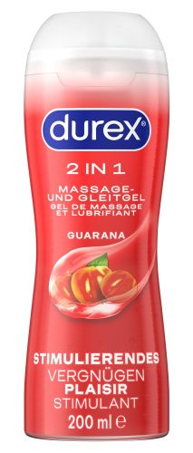 Durex, Durex Play 2 in 1 Wasserbasiertes Massage- und Gleitgel, Guarana - Amorana