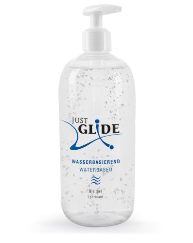 Just Glide, Just Glide Wasserbasierendes Gleitgel (500ml)
