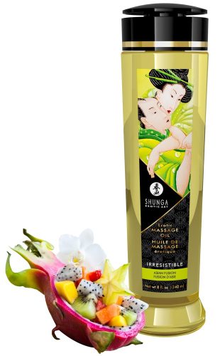 Shunga, Shunga Irresistible Massage Oil[Transparent-240-ml], Asian Fusion - Amorana