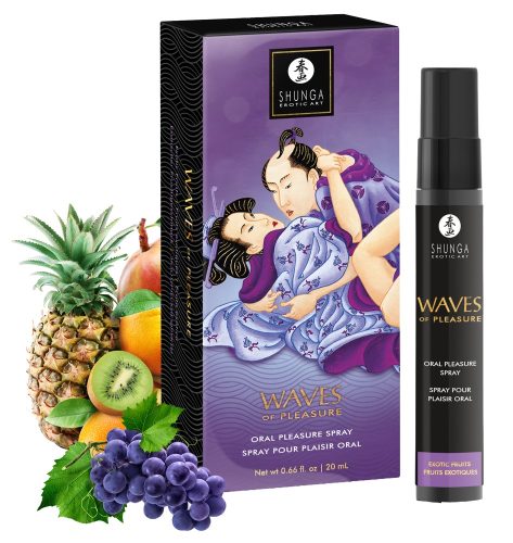 Shunga, Shunga Waves of Pleasure Exotic Fruits Oralsex-Mundspray (20ml)