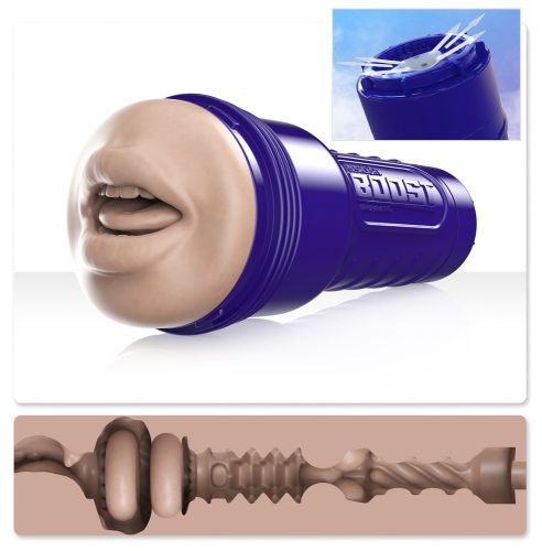 Fleshlight, Fleshlight Boost Blow Realistic Blow Job Masturbator, Oral - Amorana
