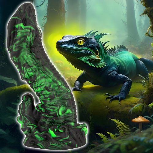 Dildo ?Lizard Peak? mit Saugfuß