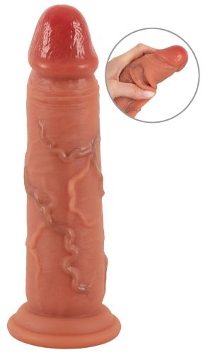 Naturdildo ?Real Skin? mit Saugfuß