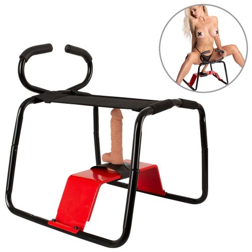 Sexhocker ?The Ultimate Sex Stool? inklusive Naturdildo