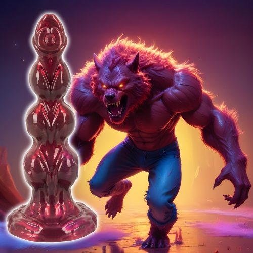 Dildo ?Werewolf Willie? mit Saugfuß
