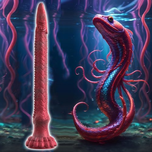 Dildo ?The Enormous Eel? mit Saugfuß