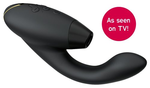 Womanizer, Duo 2 Black, Schwarz - Amorana