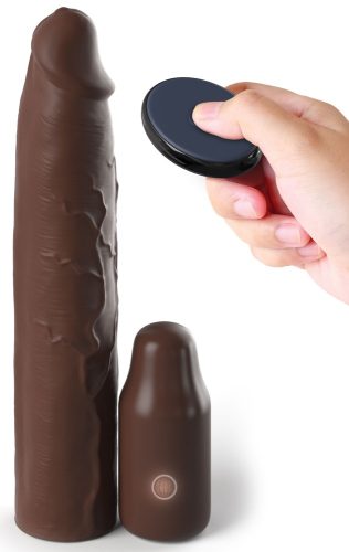 Vibro-Penishülle ?3? Vibrating Mega X-tension with Remote? mit Fernbedienung