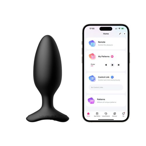 Lovense, Lovense Hush 2 L Connected Vibrating - Black, M - Amorana