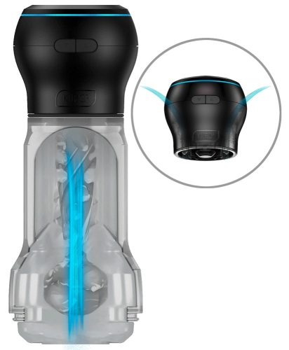 2-teiliges Masturbator-Set ?Feel Pocket Stroker Crystal + PowerBlow Combo?