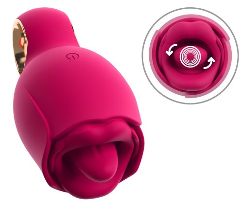 Auflegevibrator ?Oral Fun? mit vibrierender Leck-Zunge