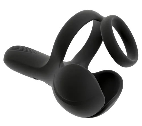 Hodenvibrator mit vibrierendem Damm-Stimulator