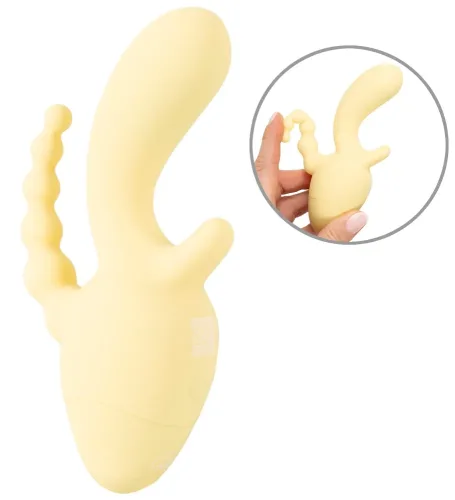 Minivibrator mit Klitoris- & Anus-Stimulator