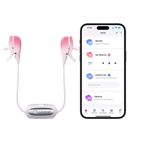 Lovense, Lovense Gemini App-Gesteuerte Vibrierende Nippelklemmen