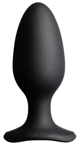 Lovense, Lovense Hush 2 Large App Controlled Rechargeable Vibrating Butt Plug 5 Inch (Black), L - Amorana