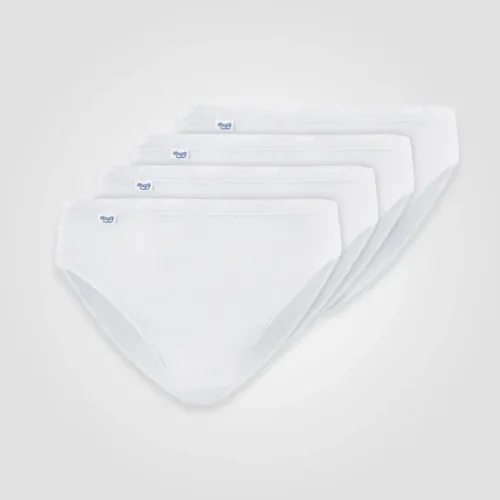 Sloggi, sloggi Taillenslip "Basic+" 4er Pack, weich, Baumwollmix, Multipack, elastisch